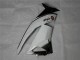 2009-2012 Green Black White 25 ZX6R Motorcycle Fairings 2009-2012 Green Black White 25 ZX6R Motorcycle Fairings