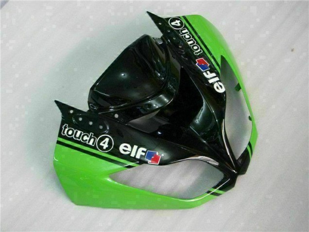 2009-2012 Green Black ZX6R Motorcycle Fairing 2009-2012 Green Black ZX6R Motorcycle Fairing