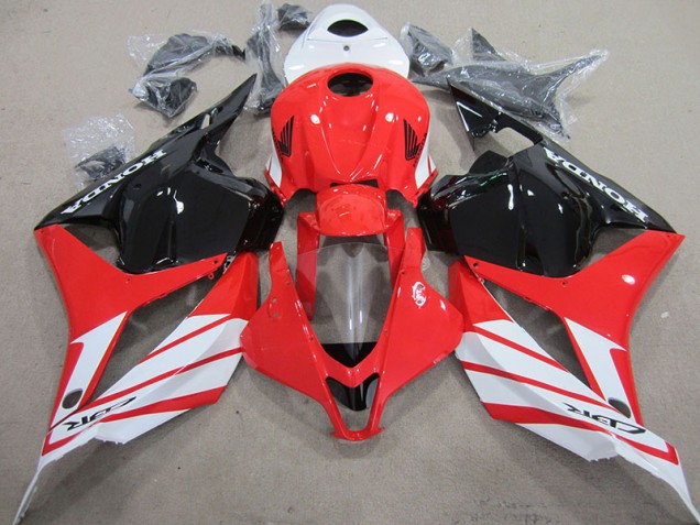 2009-2012 Red Black White CBR600RR Motorcycle Fairings 2009-2012 Red Black White CBR600RR Motorcycle Fairings