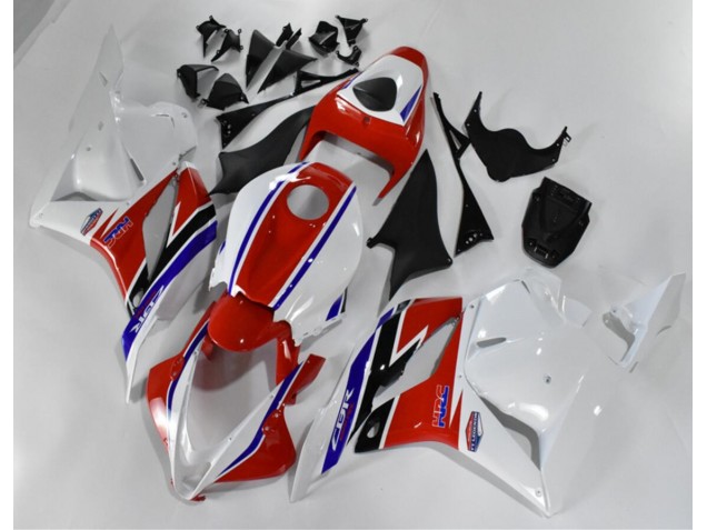 2009-2012 Red White Blue CBR600RR Motorcycle Fairings