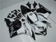 2009-2012 White Black CBR600RR Motorcycle Fairing 2009-2012 White Black CBR600RR Motorcycle Fairing