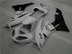 2009-2012 White Black Ninja ZX6R Motorcycle Fairings 2009-2012 White Black Ninja ZX6R Motorcycle Fairings