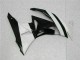 2009-2012 White Black ZX6R Motorcycle Fairings 2009-2012 White Black ZX6R Motorcycle Fairings