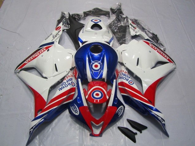 2009-2012 White Blue Red CBR600RR Motorcycle Fairing 2009-2012 White Blue Red CBR600RR Motorcycle Fairing