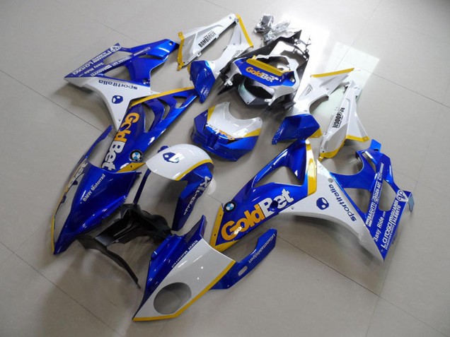 2009-2014 Blue White GoldBet S1000RR Motorcycle Bodywork 2009-2014 Blue White GoldBet S1000RR Motorcycle Bodywork