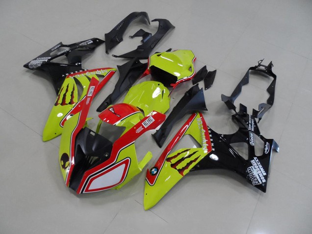 2009-2014 Green Red Monster S1000RR Motorcycle Fairings 2009-2014 Green Red Monster S1000RR Motorcycle Fairings