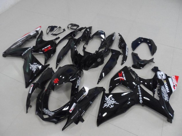 2009-2016 Black Beacon GSXR 1000 Motorcycle Fairings