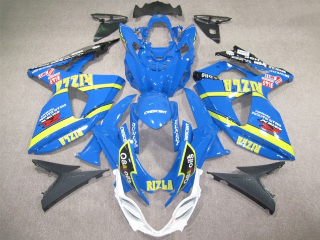 2009-2016 Blue Rizla Q8 Oils GSXR 1000 Motorcycle Fairings 2009-2016 Blue Rizla Q8 Oils GSXR 1000 Motorcycle Fairings