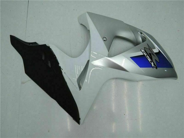 2009-2016 Silver White GSXR 1000 Motorcycle Fairings 2009-2016 Silver White GSXR 1000 Motorcycle Fairings
