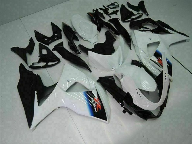 2009-2016 White Black GSXR 1000 Motorcycle Bodywork 2009-2016 White Black GSXR 1000 Motorcycle Bodywork