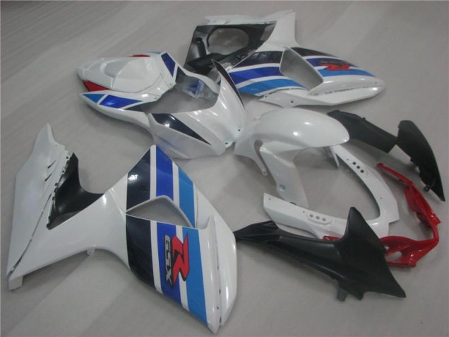 2009-2016 White Blue GSXR 1000 Motorcycle Fairings 2009-2016 White Blue GSXR 1000 Motorcycle Fairings
