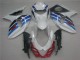 2009-2016 White Blue GSXR 1000 Motorcycle Fairings 2009-2016 White Blue GSXR 1000 Motorcycle Fairings
