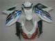 2009-2016 White GSXR 1000 Motorcycle Fairings 2009-2016 White GSXR 1000 Motorcycle Fairings