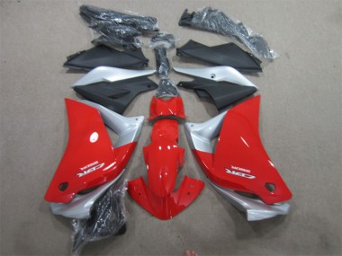 2011-2013 Red Silver Black CBR125R Motorcycle Fairings
