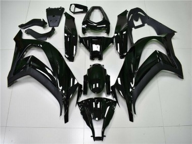 2011-2015 Glossy Black ZX10R Motorcycle Fairings