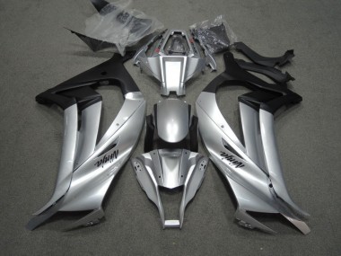 2011-2015 Silver Black Ninja ZX10R Motorcycle Fairings