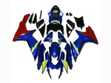 2011-2021 Blue Red GSXR 600/750 Motorcycle Fairings
