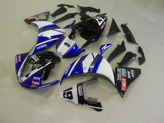 2012-2014 Blue Black YZF R1 Motorcycle Fairings 2012-2014 Blue Black YZF R1 Motorcycle Fairings