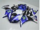 2012-2014 Blue White Black YZF R1 Motorcycle Fairings 2012-2014 Blue White Black YZF R1 Motorcycle Fairings
