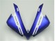 2012-2014 Blue White Black YZF R1 Motorcycle Fairings 2012-2014 Blue White Black YZF R1 Motorcycle Fairings