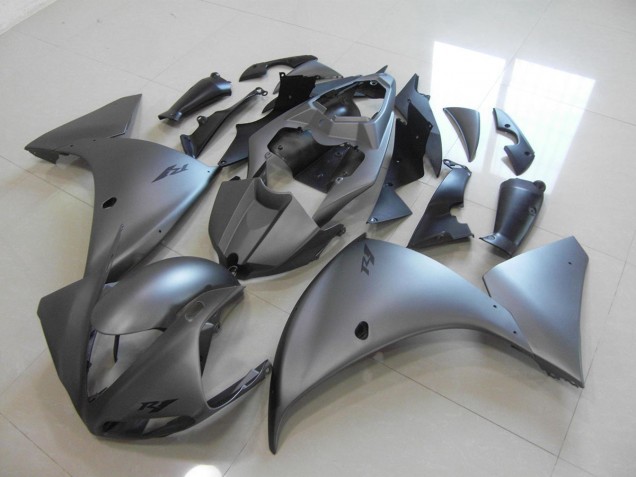 2012-2014 Dark Grey YZF R1 Motorcycle Fairings 2012-2014 Dark Grey YZF R1 Motorcycle Fairings