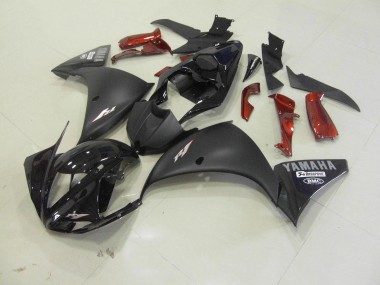 2012-2014 Matte Black YZF R1 Motorcycle Bodywork