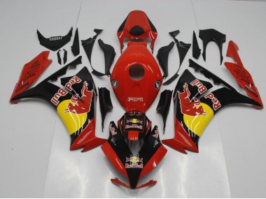 2012-2016 Black Red Bull CBR1000RR Motorcycle Fairings