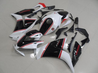 2012-2016 Black and White and Red Stripe CBR1000RR Motorcycle Fairings