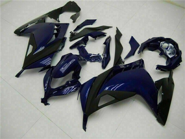 2013-2016 Blue Black EX300 Motorcycle Fairings 2013-2016 Blue Black EX300 Motorcycle Fairings