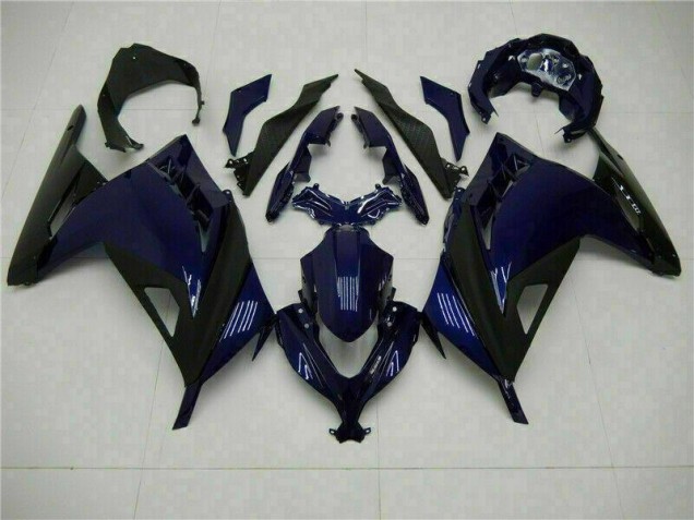 2013-2016 Blue Black EX300 Motorcycle Fairings 2013-2016 Blue Black EX300 Motorcycle Fairings