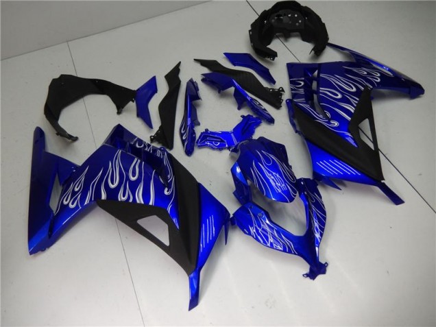 2013-2016 Blue White Black EX300 Motorcycle Fairings