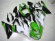 2013-2018 Green White Black ZX6R Motorcycle Fairings 2013-2018 Green White Black ZX6R Motorcycle Fairings