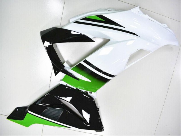 2013-2018 Green White Black ZX6R Motorcycle Fairings 2013-2018 Green White Black ZX6R Motorcycle Fairings
