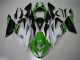 2013-2018 Green White Black ZX6R Motorcycle Fairings 2013-2018 Green White Black ZX6R Motorcycle Fairings