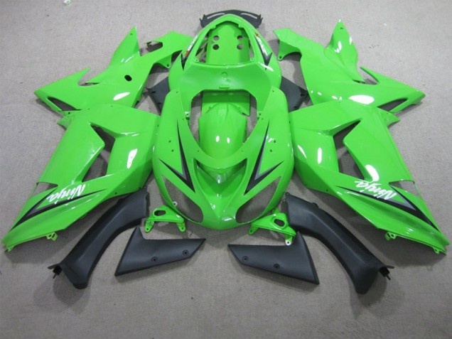2013-2018 Green ZX6R Motorcycle Fairings 2013-2018 Green ZX6R Motorcycle Fairings