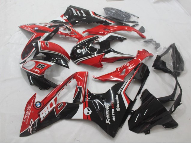 2015-2018 Red Black S1000RR Motorcycle Fairings 2015-2018 Red Black S1000RR Motorcycle Fairings