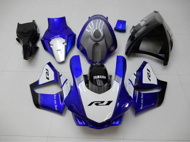 2015-2019 Blue White YZF R1 Motorcycle Fairings 2015-2019 Blue White YZF R1 Motorcycle Fairings