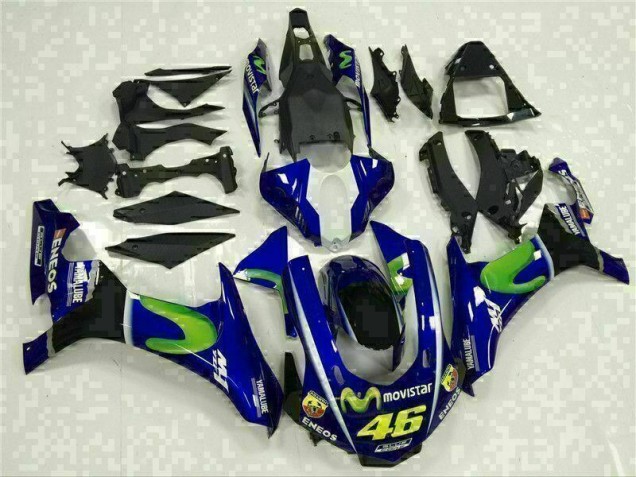 2015-2019 Blue YZF R1 Motorcycle Fairings 2015-2019 Blue YZF R1 Motorcycle Fairings