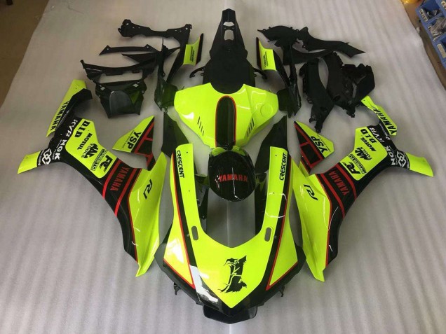 2015-2019 Yellow Dragon Decals YZF R1 Motorcycle Fairings 2015-2019 Yellow Dragon Decals YZF R1 Motorcycle Fairings