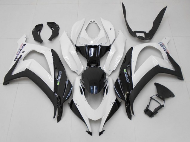 2016-2019 White Black ZX10R Motorcycle Fairings 2016-2019 White Black ZX10R Motorcycle Fairings
