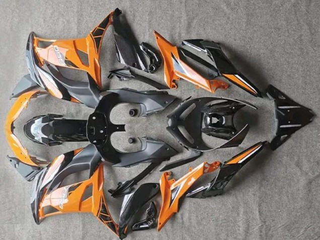 2017-2019 Glossy Orange Black EX650 Motorcycle Fairings 2017-2019 Glossy Orange Black EX650 Motorcycle Fairings