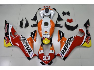 2017-2020 Repsol 93 Red Bull CBR1000RR Motorcycle Fairings
